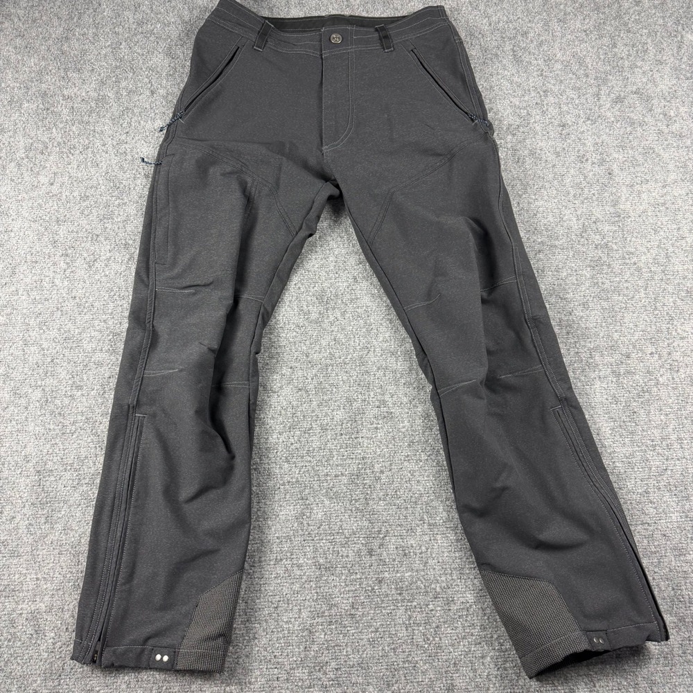 KUHL‎ Klash Pants Mens 30x30 Gray Softshell Technical Outdoor Trail Trousers